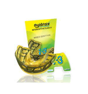 i-3My (i-3) Myobrace с каркасом Этап 2 при аномалиях III класса. MEDIUM / Желтый (MRC)