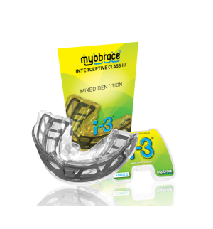 i-3Sс (i-3) Myobrace с каркасом Этап 2 при аномалиях III класса. SMALL / Прозрачный (MRC)